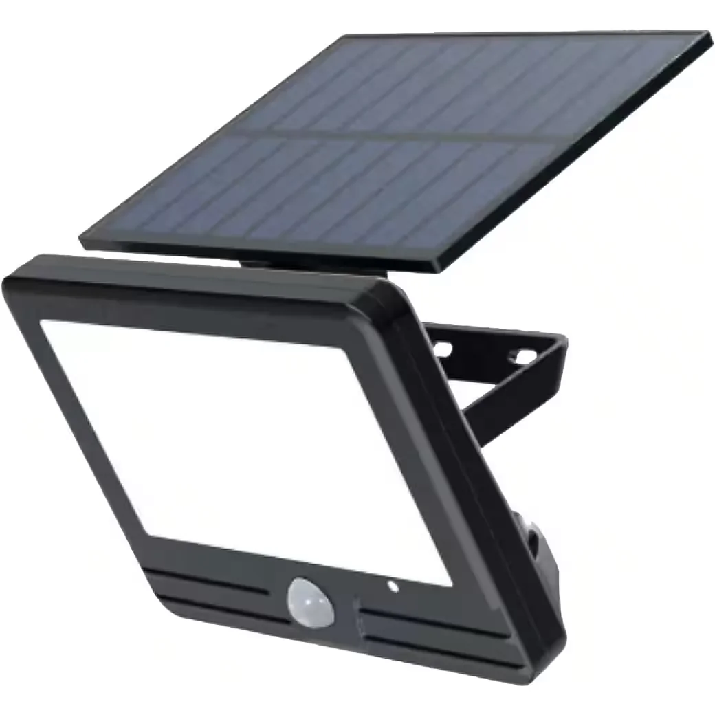 LUXULA Solar-LED Außenwandleuchte LXSO700125 PIR-Sensor 4000K IP54
