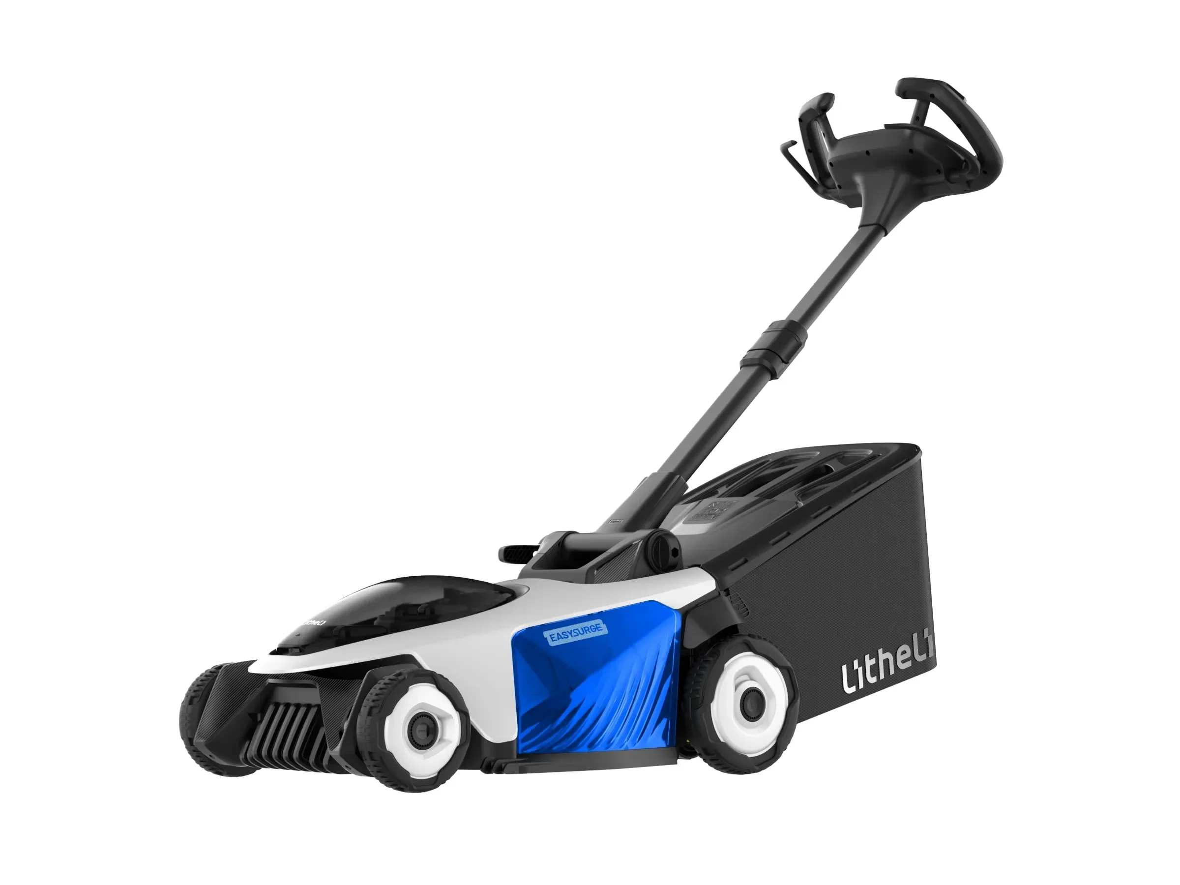 Litheli EasySurge Akku-Rasenmäher 2x20V mit 2x 4,0Ah Akkus