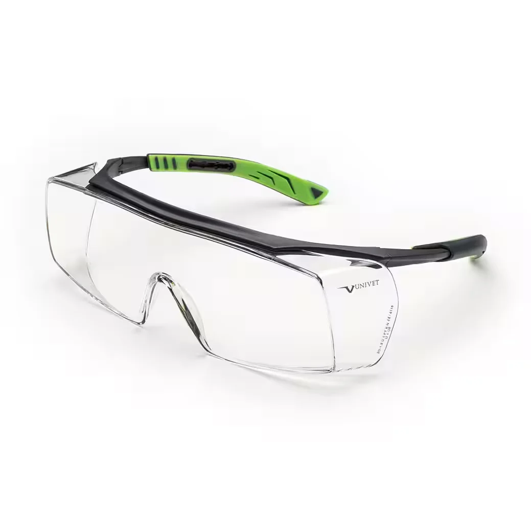 UNIVET Fitover Überbrille Arbeitsschutzbrille klar beschlagfrei UV400