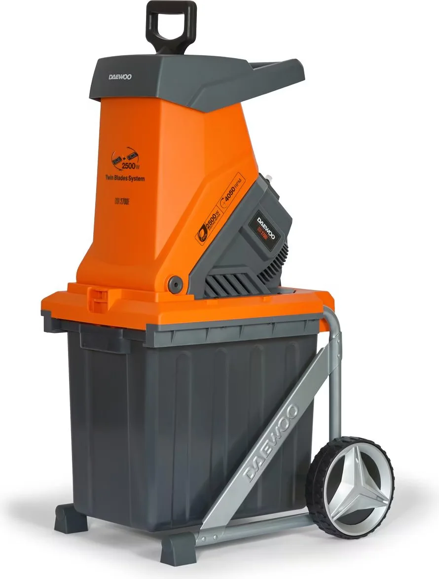 DAEWOO Power Products DSR 2700E Elektro Gartenhäcksler für Äste