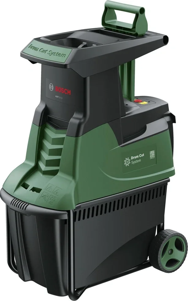 Bosch AXT 25 D Walzenhäcksler 2500 W Gartenhäcksler leise
