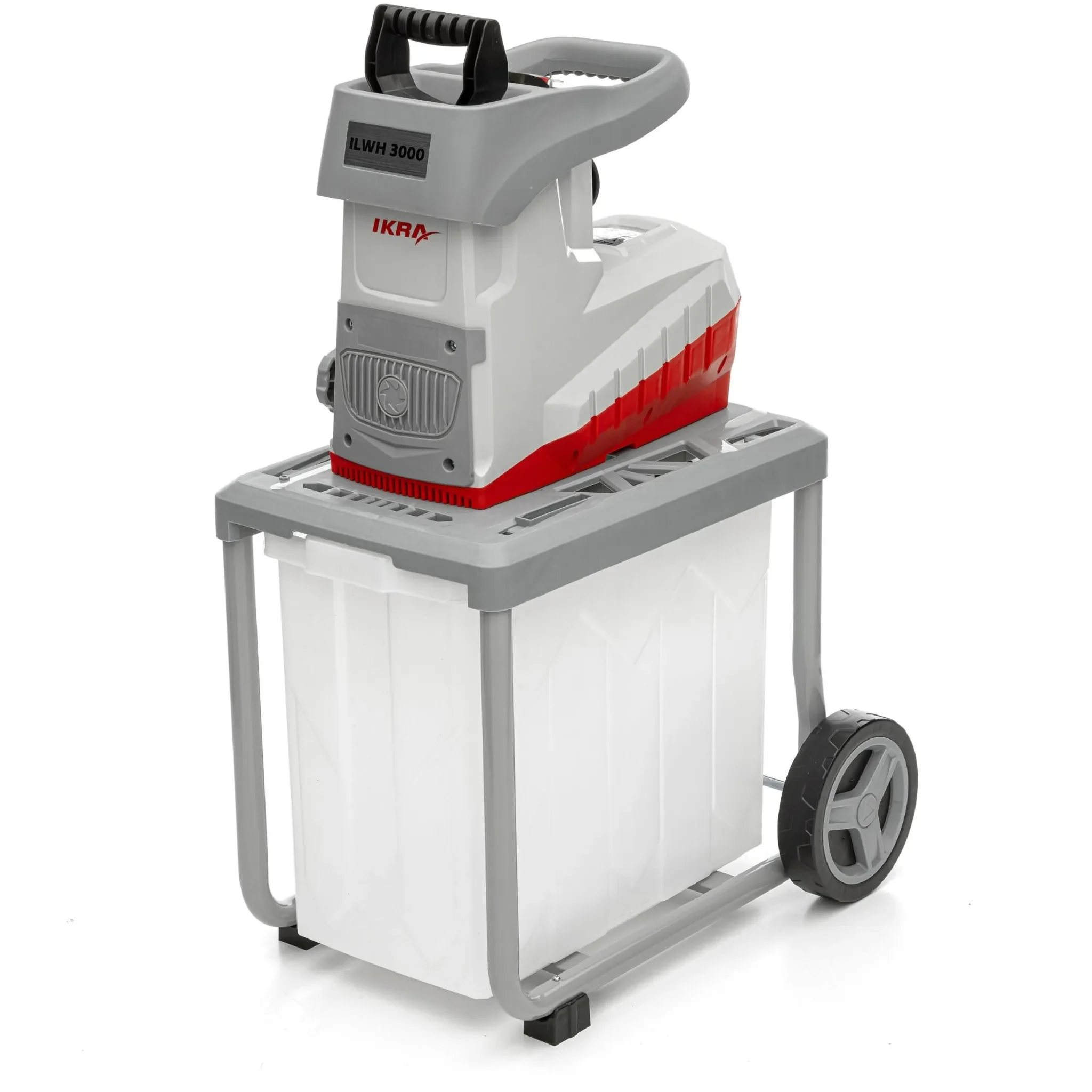 IKRA ILWH 3000 Elektro Walzenhäcksler 3000W 45 mm Asteinzug 60 L