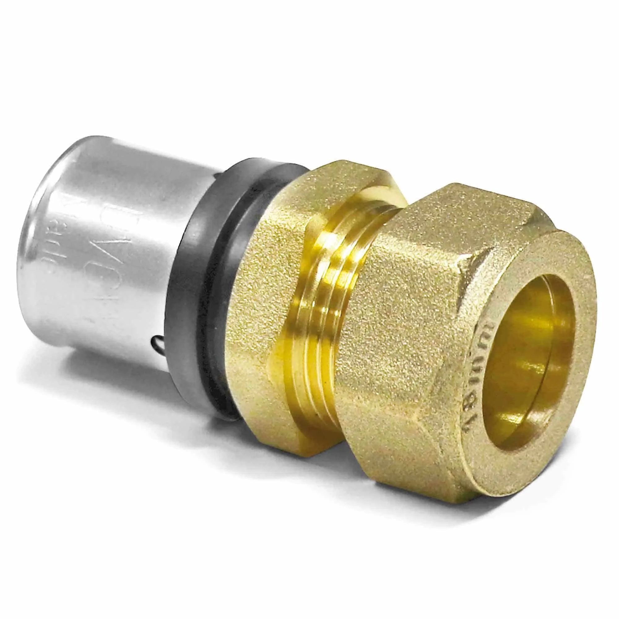 PIPETEC Deutschland Pressfitting Press-Übergang für Alu-Verbundrohr