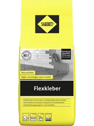 SAKRET Flexkleber Fliesenkleber 1 kg