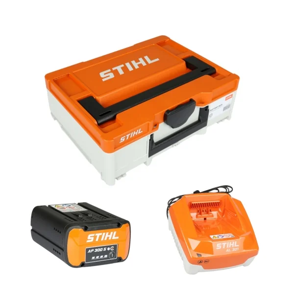 STIHL Akku-Box S Set mit AP 300 S Akku und AL 301 Ladegerät