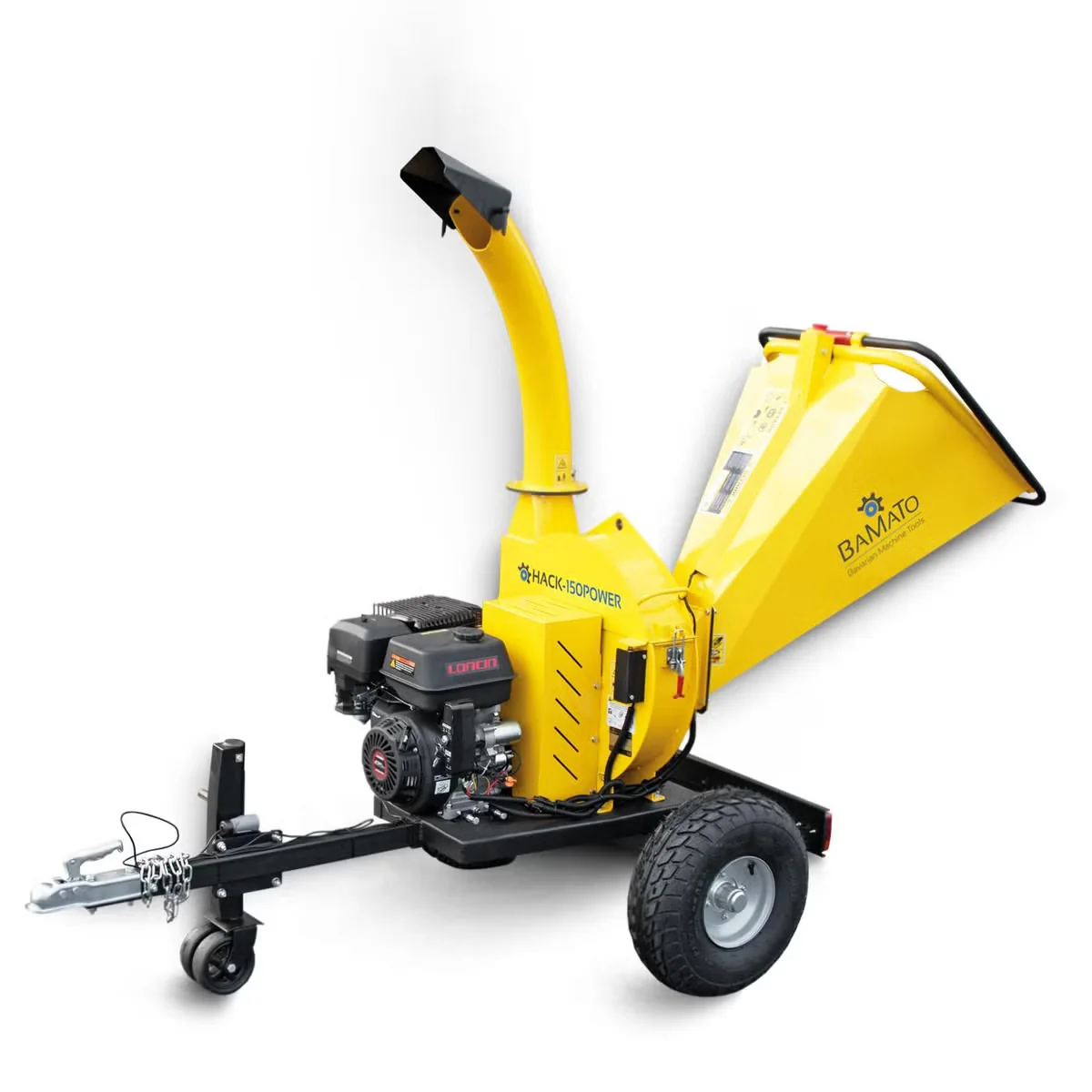 BAMATO HACK-150POWER Benzin-Holzhäcksler 9,0 kW 420 ccm E-Start