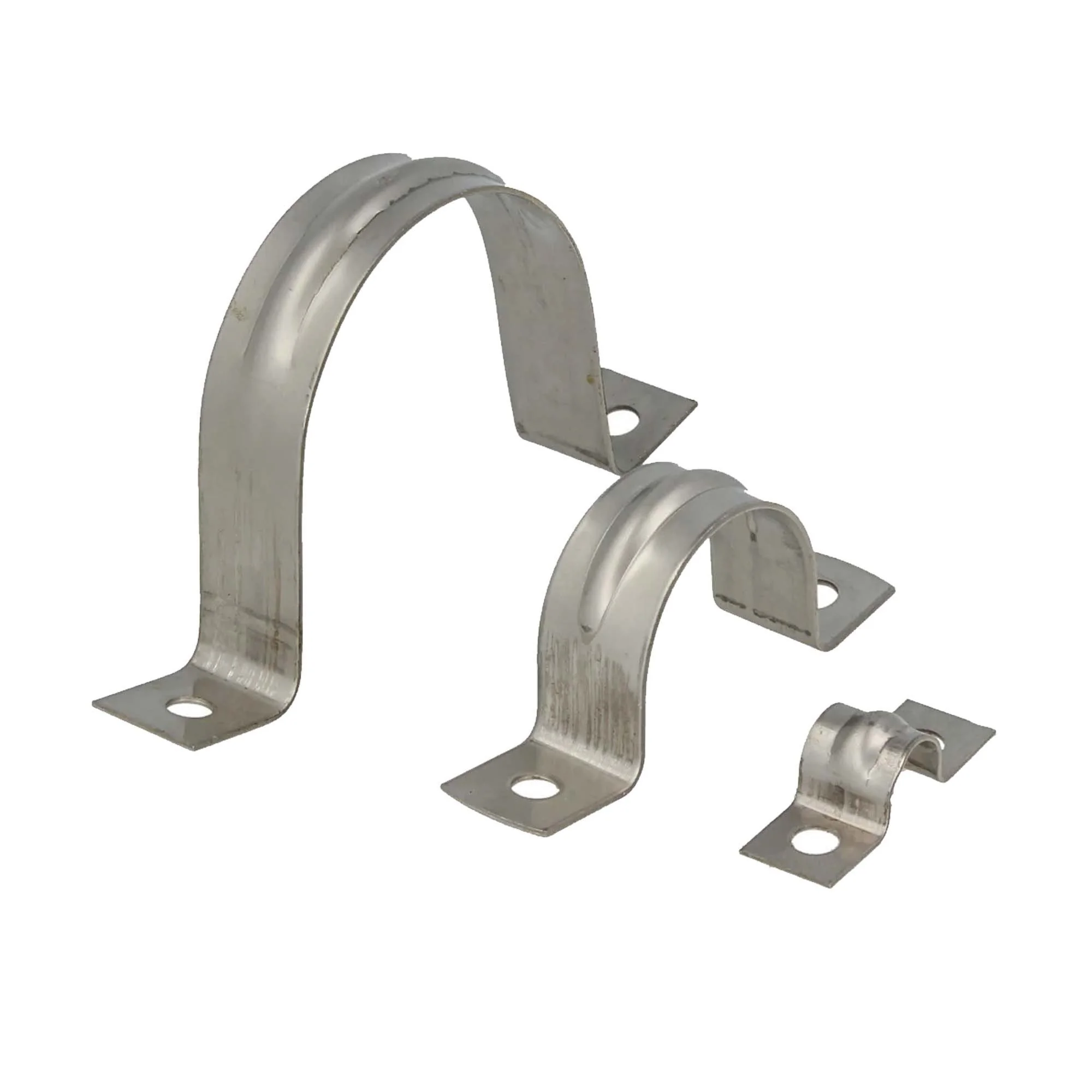 tecuro Rohrschelle zweilaschig Edelstahl für Rohrdurchmesser 7-50 mm