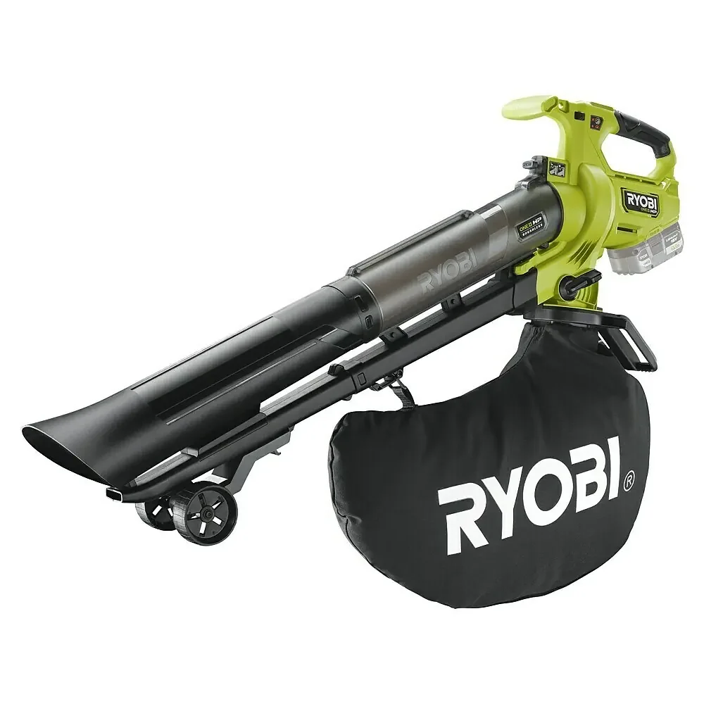 Ryobi ONE+ HP 18V Akku Laubsauger und Laubbläser RY18BVXA-0 Solo