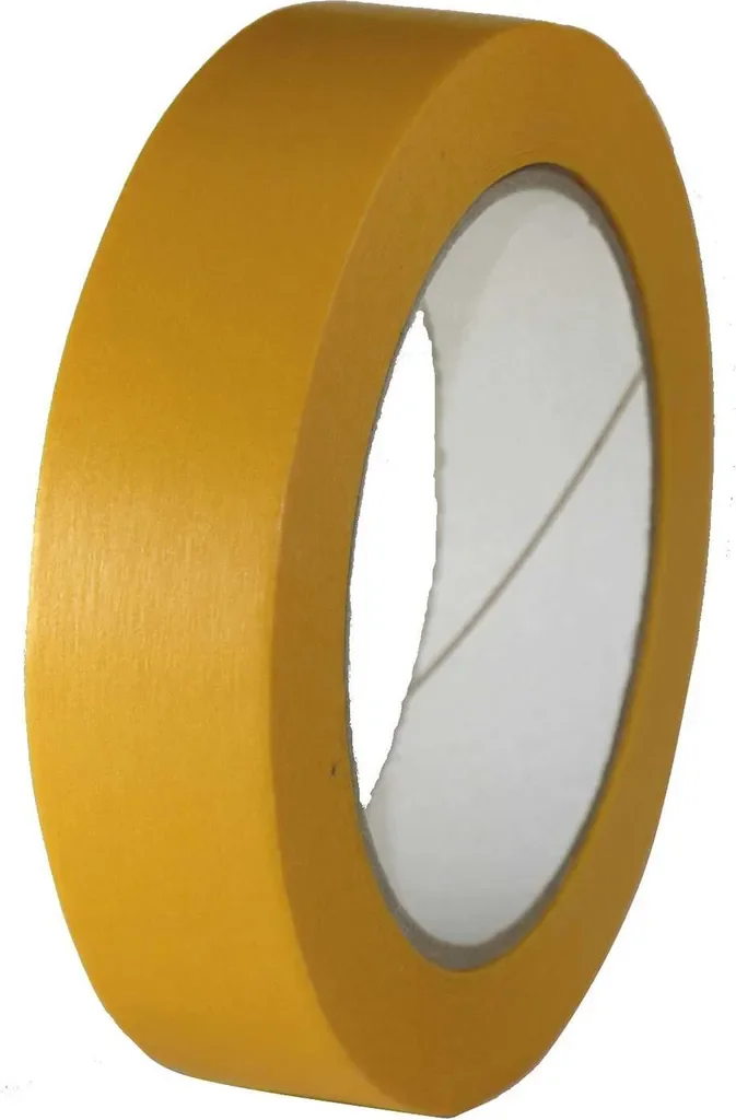 VARIVENDO Goldband Maler-Klebeband Abdeckband 25mm x 50m