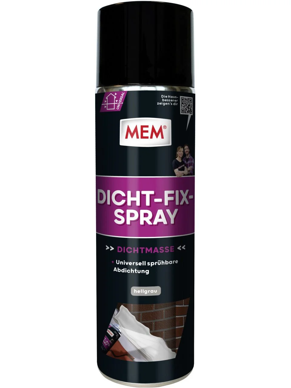 MEM Bauchemie Dicht Fix Spray 500 ml Abdichtung Dichtungsband