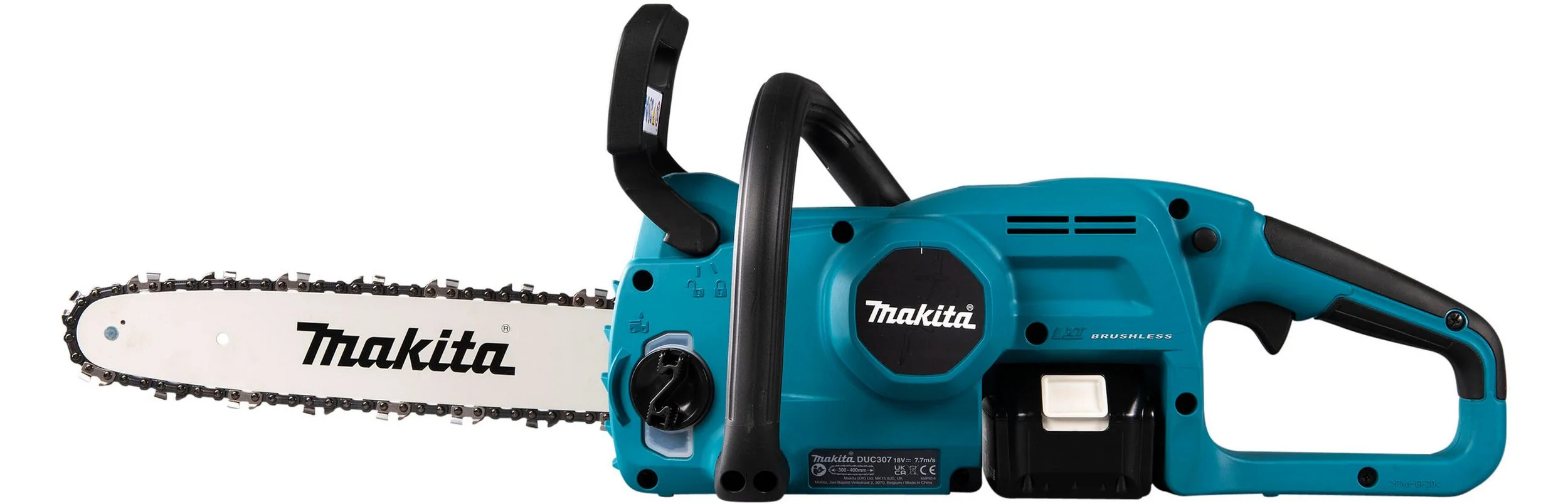 Makita Akku-Kettensäge kabellos für Garten und Brennholz