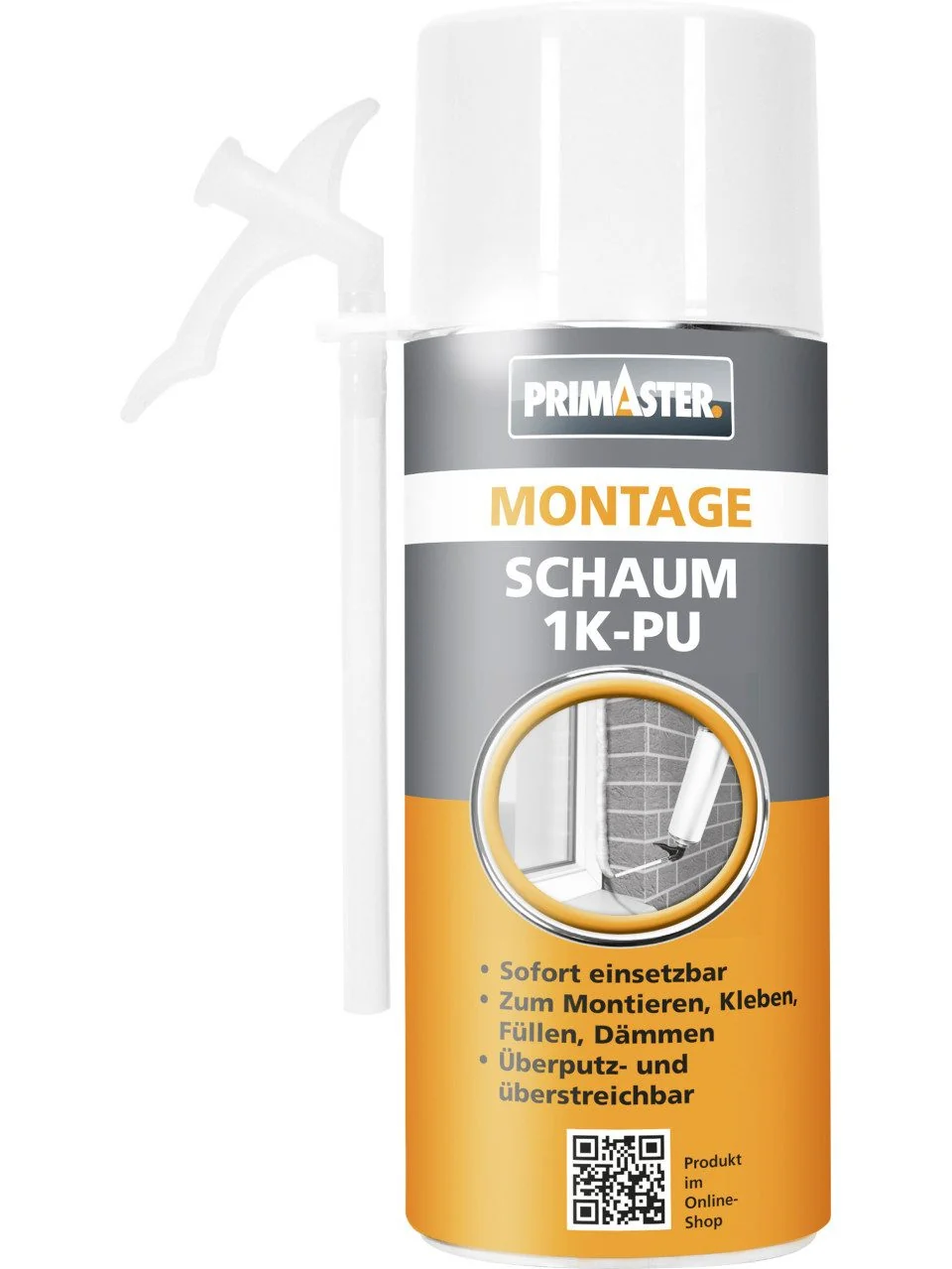 PRIMASTER Montageschaum 1K-PU Bauschaum 300 ml