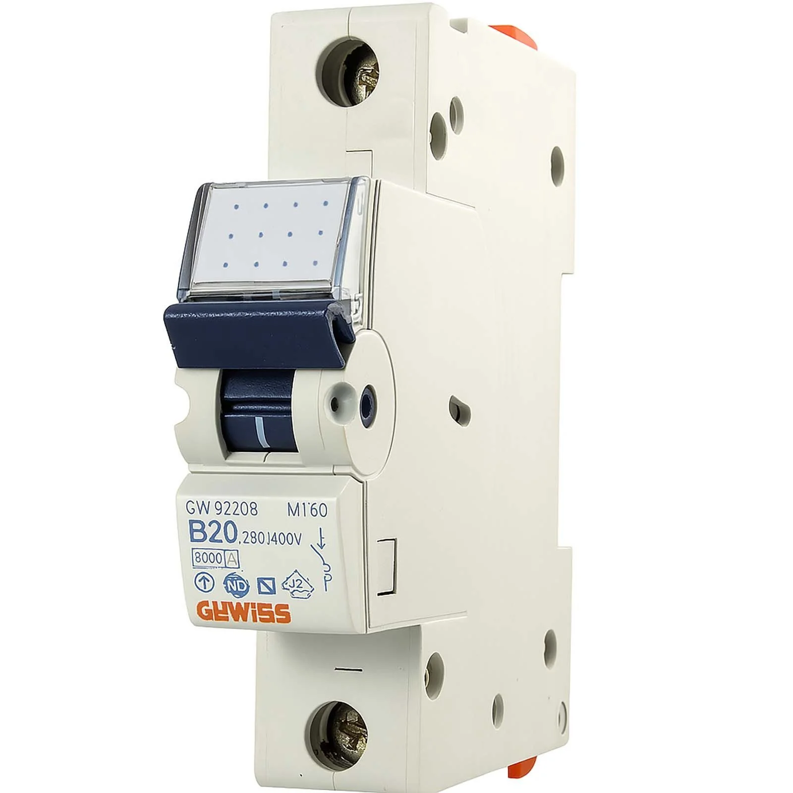 Buri Gewiss Leitungsschutzschalter GW92208 B20 und GW92210 B32