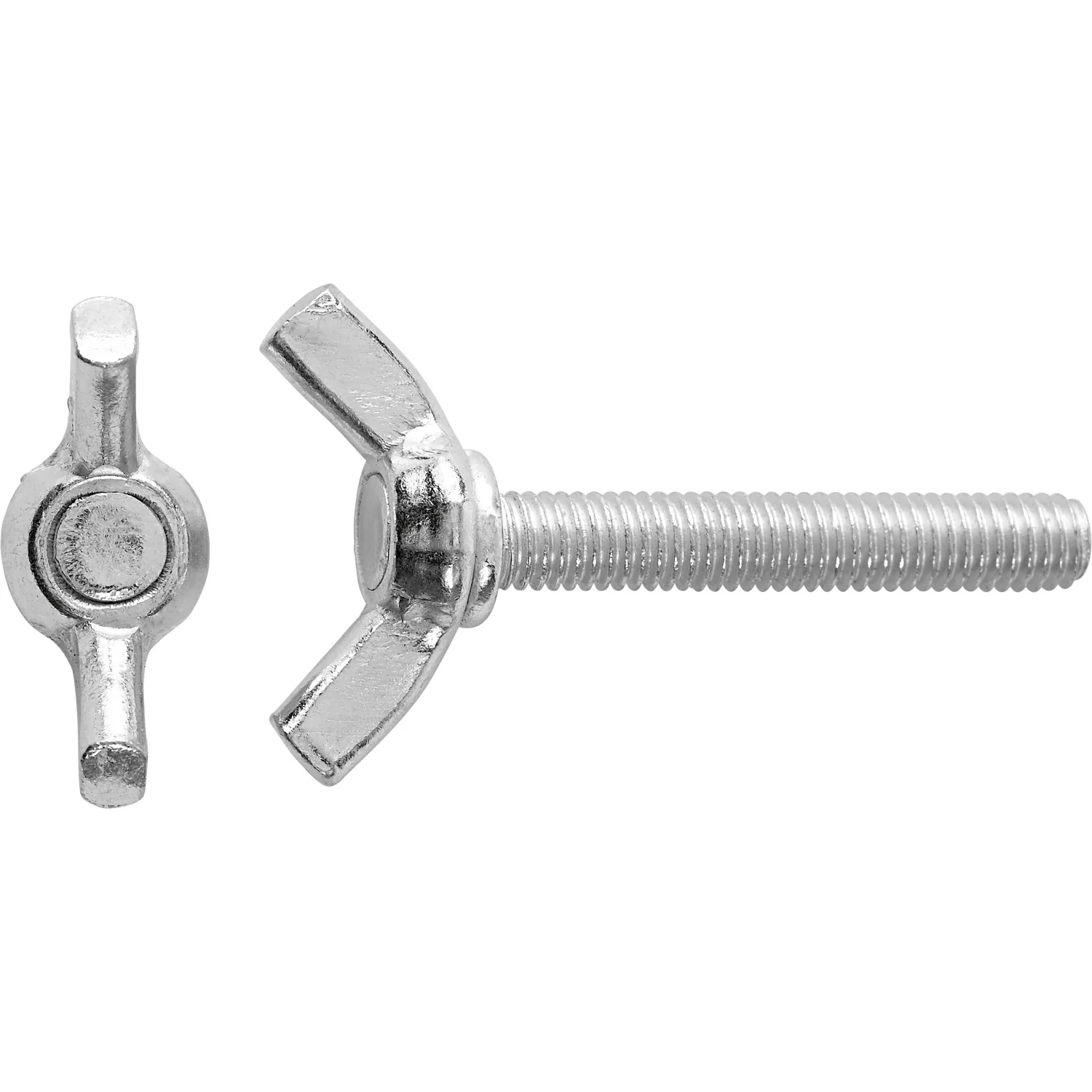 OBI Group Sourcing GmbH Flügelschraube verzinkt M4 x 30 mm 8 Stück