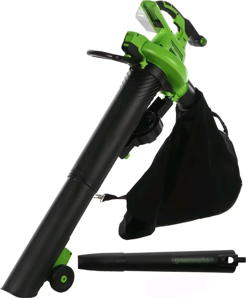 Greenworks GD40BVII Akku Laubbläser und Laubsauger 40V