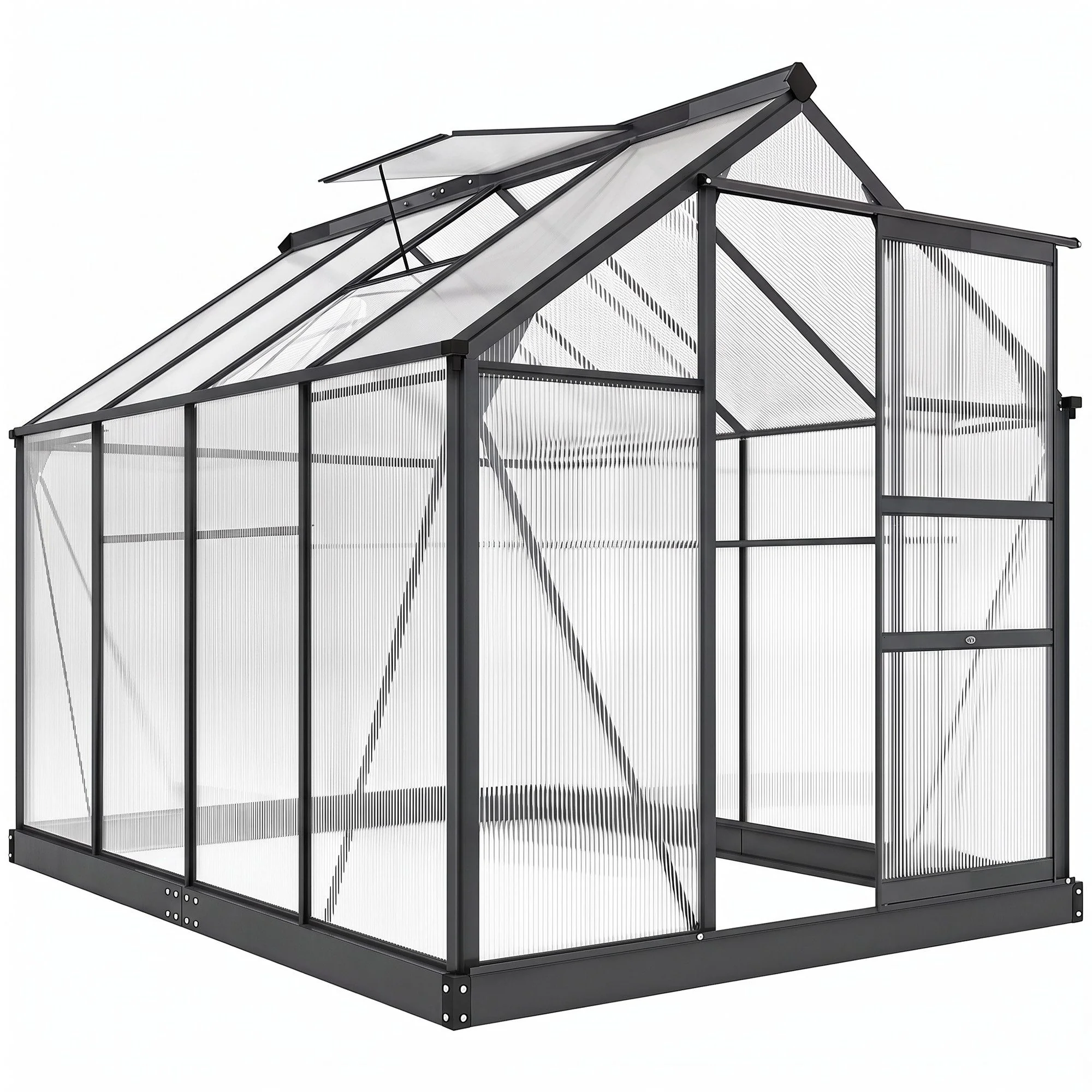 OUTSUNNY Gewächshaus Treibhaus für Garten und Pflanzen
