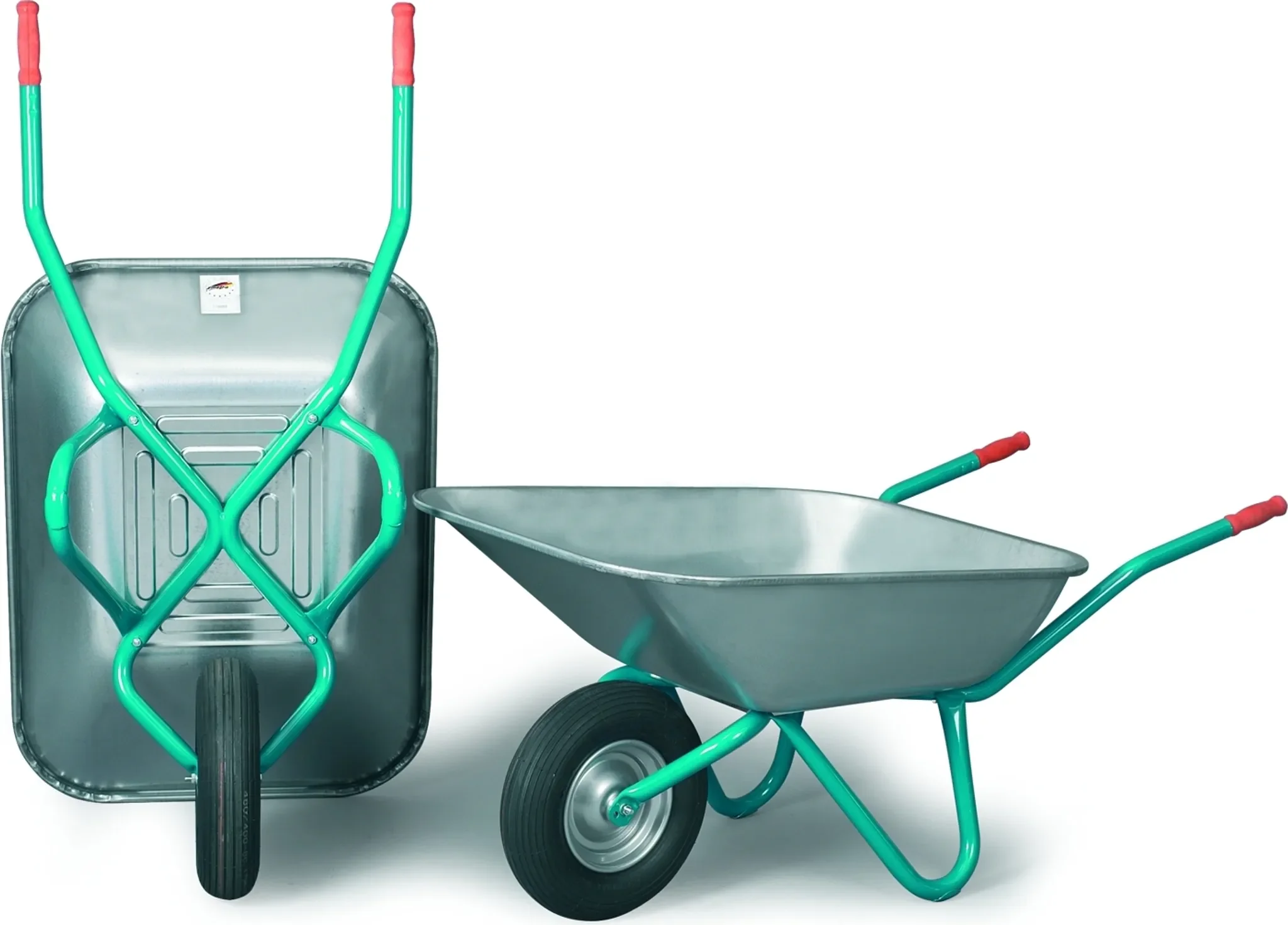 MEFRO 011001 Schubkarre Export 100 Liter für Garten und Bau