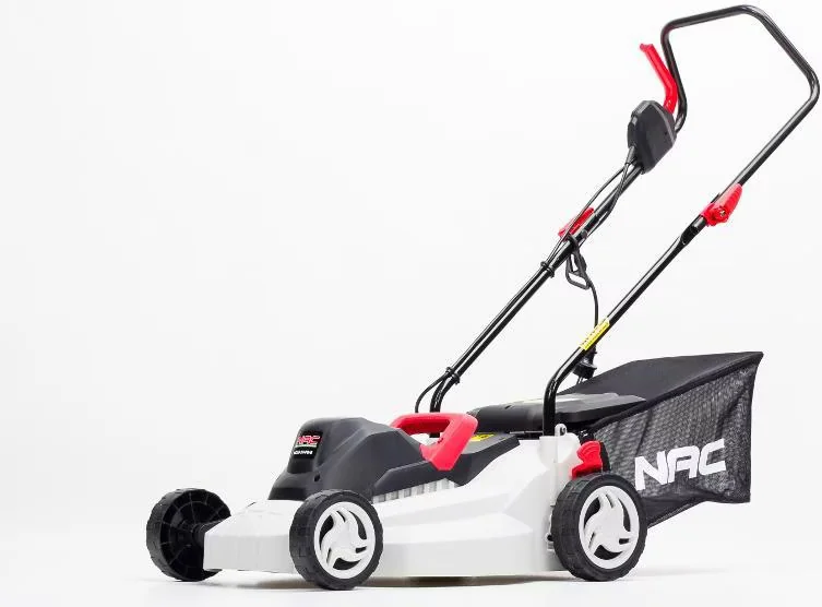 NAC LE15-37-PB-S Elektro Rasenmäher 1500 W 37 cm Schnittbreite