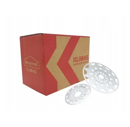 KLIMAS TDX-90 Dämmstoffdübel mit Dämmstoffteller 90 mm, 100 Stück