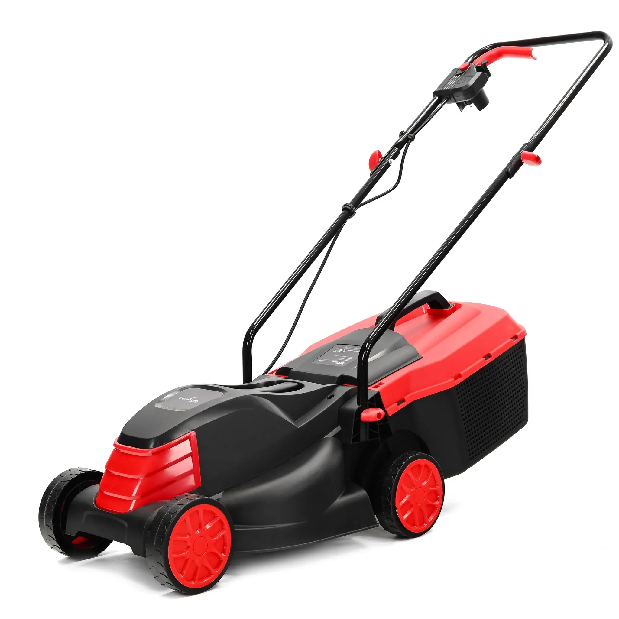 LEHMANN Elektro-Rasenmäher 1200 W, 32 cm, 25 L Fangkorb, bis 500 m²